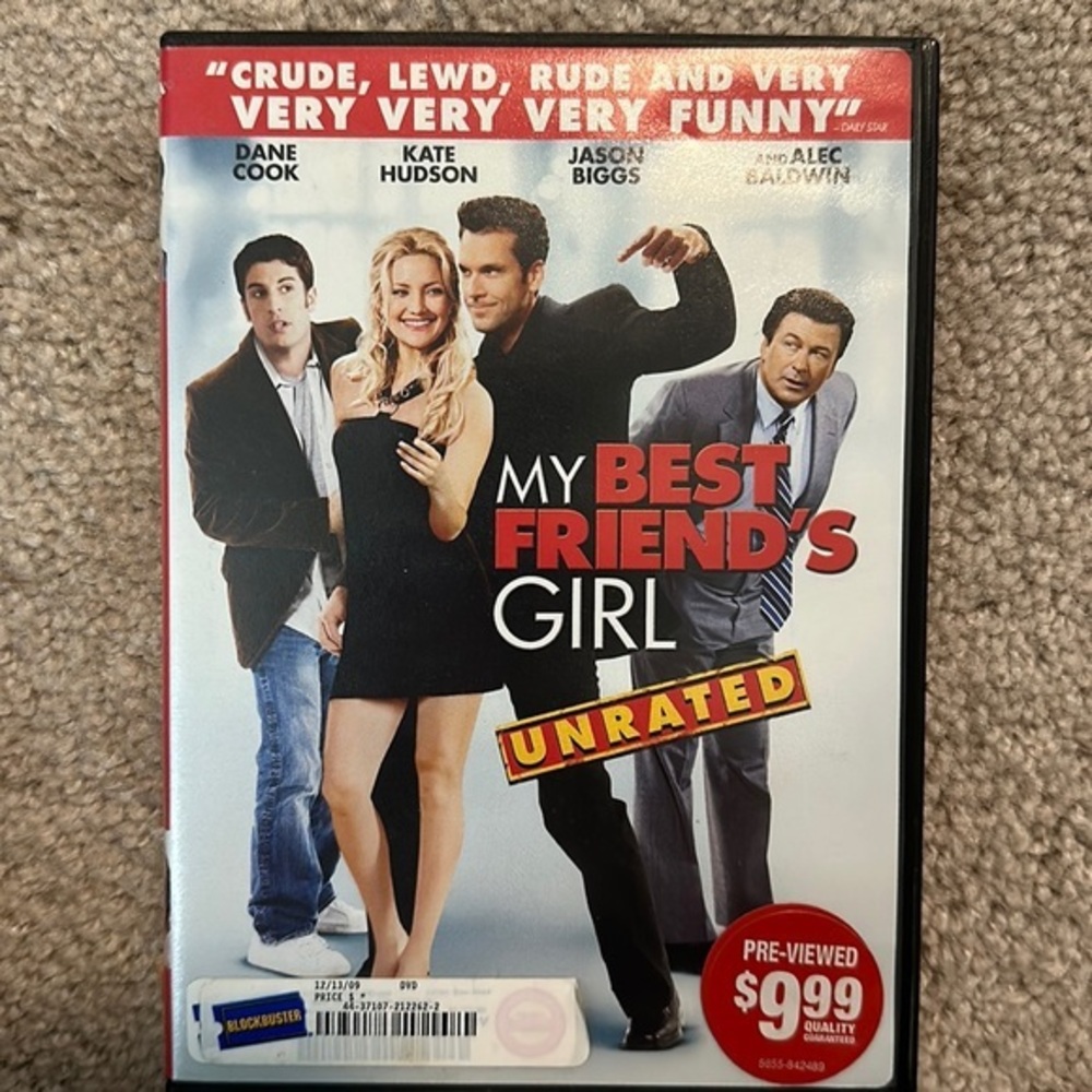 My Best Friends Girl DVD
